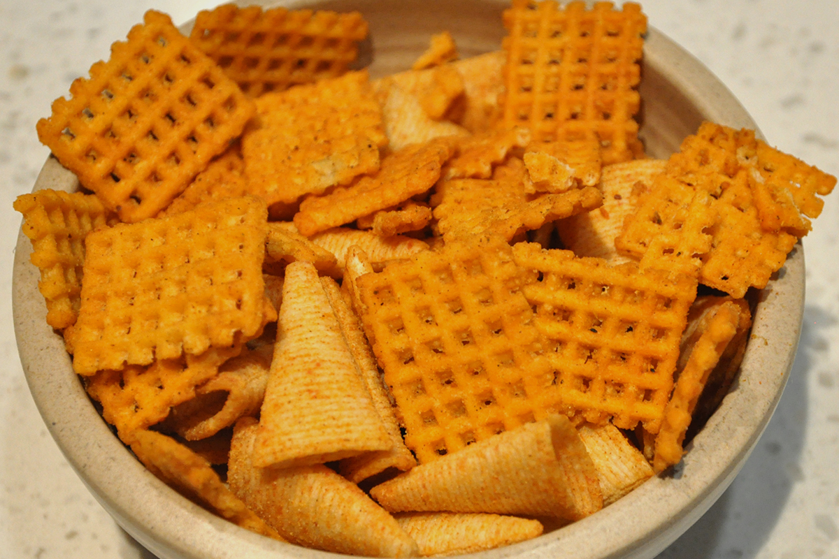 Línea de producción de alimentos fritos